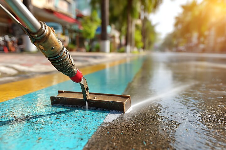 Commercial Sidewalk Pressure Washing in Daytona Beach, FL 2 Commercial Sidewalk Pressure Washing in Daytona Beach, FL | Vanmeter Services LLC | Residential and Commercial Pressure Washing in Daytona Beach, FL<br />
